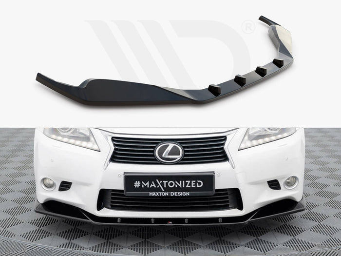 Lexus GS Mk4 (L10) Front Splitter V.1 - Maxton Design
