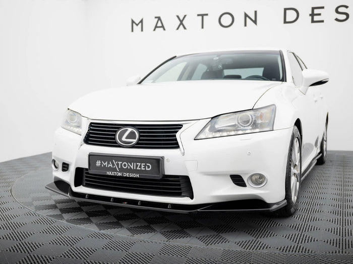 Lexus GS Mk4 (L10) Front Splitter V.1 - Maxton Design