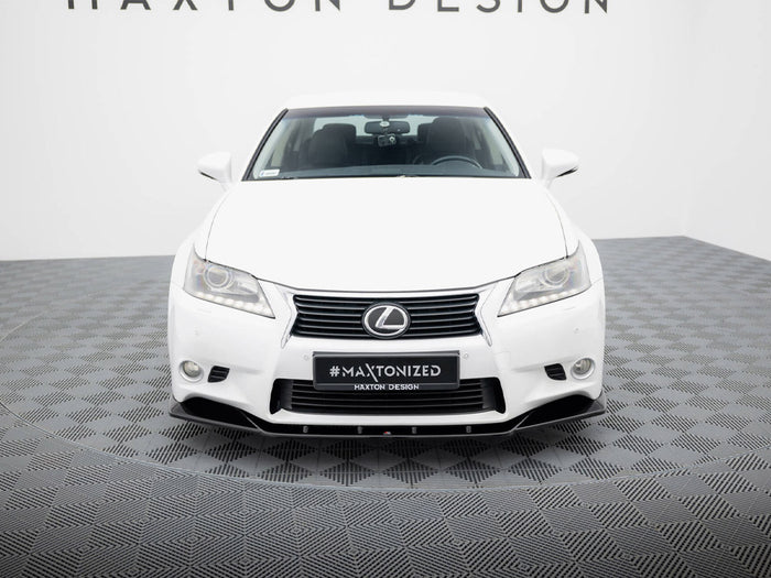 Lexus GS Mk4 (L10) Front Splitter V.1 - Maxton Design