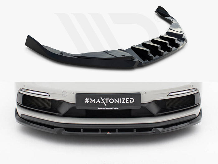 **CLEARANCE** Maxton Design - Front Splitter V.2 Porsche 718 Cayman GTS 982c (NO RETURN)