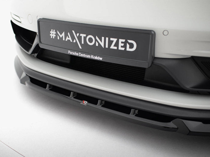 **CLEARANCE** Maxton Design - Front Splitter V.2 Porsche 718 Cayman GTS 982c (NO RETURN)