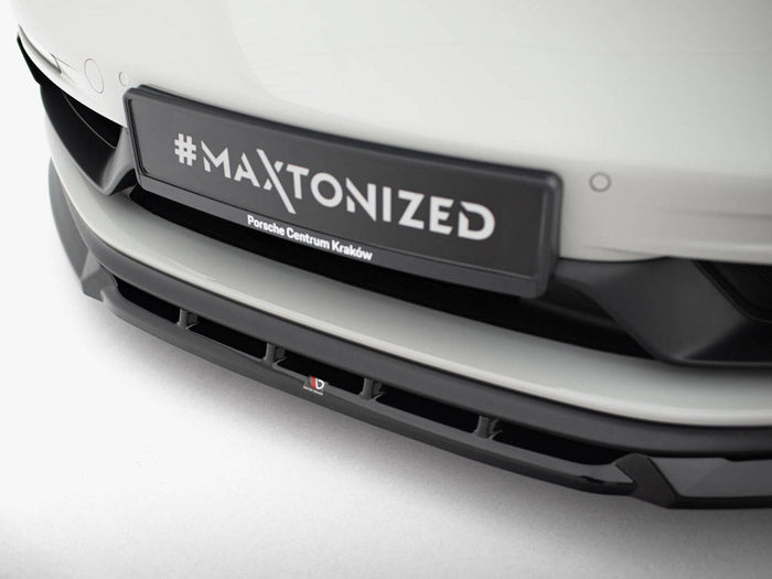 **CLEARANCE** Maxton Design - Front Splitter V.2 Porsche 718 Cayman GTS 982c (NO RETURN)