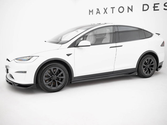 Tesla Model X Mk1 Facelift Side Skirts Diffusers V.2 - Maxton Design