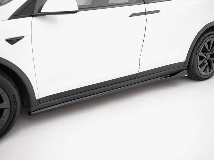 Tesla Model X Mk1 Facelift Side Skirts Diffusers V.2 - Maxton Design