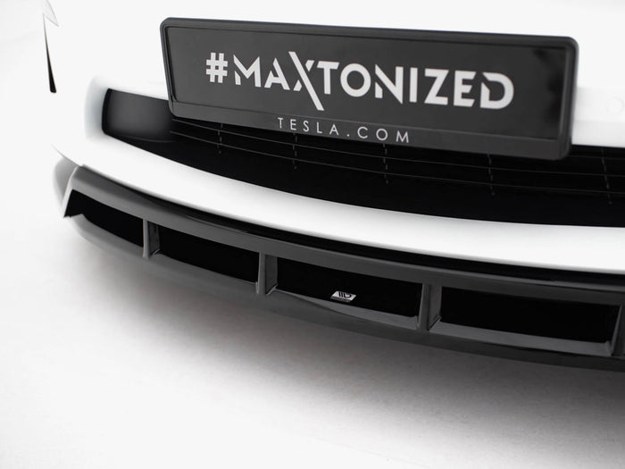 Tesla Model X Mk1 Facelift Front Splitter V.3 - Maxton Design