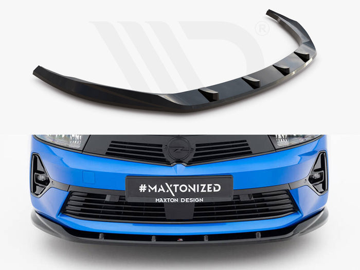 Opel Astra L (Mk6) Front Splitter V.2 - Maxton Design