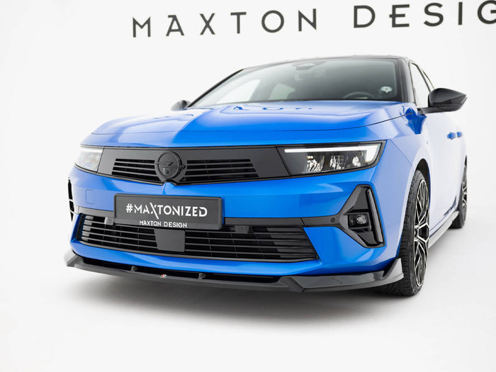 Opel Astra L (Mk6) Front Splitter V.1 - Maxton Design