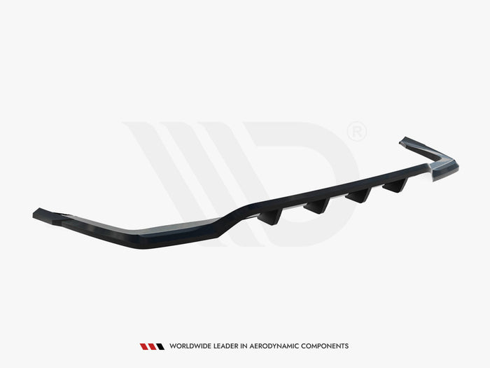 Lexus RX F-Sport Mk5 Central Rear Splitter (Vertical Bars) - Maxton Design