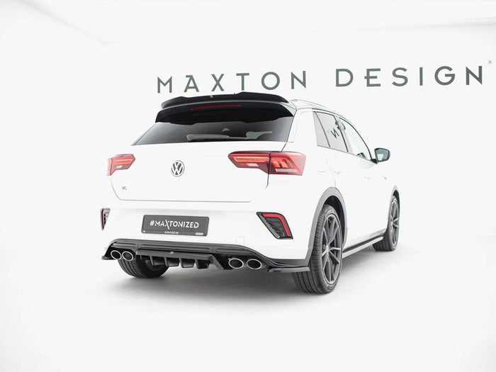 Maxton Design - Central Rear Splitter (Vertical Bars) Volkswagen T-Roc R Mk1