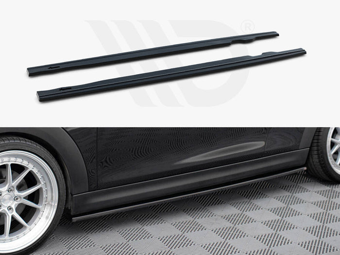 Maxton Design - Side Skirt Diffusers Mini Cooper S F56 / F56 Facelift