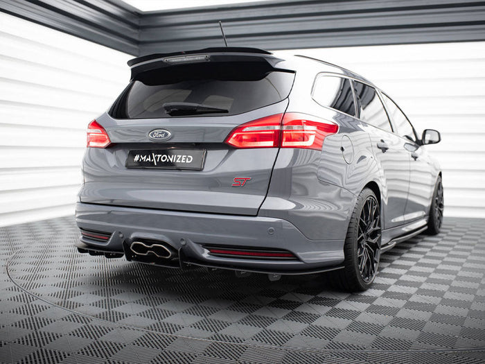 Maxton Design - Rear Diffuser Ford Focus ST Mk3 Estate