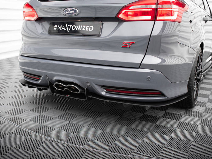 Maxton Design - Rear Diffuser Ford Focus ST Mk3 Estate