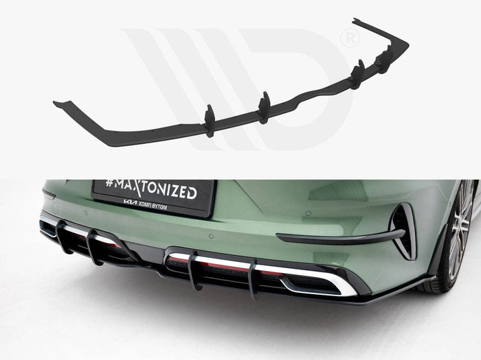 Maxton Design - Street PRO Rear Diffuser Kia Proceed GT-Line Mk1 Facelift