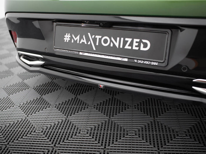 Peugeot 308 Hatchback Mk3 Rear Splitter (Vertical Bars) - Maxton Design