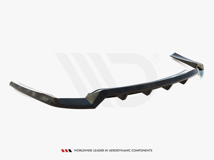 Rear Splitter (Vertical Bars) Mercedes-Benz CLA AMG-Line C117 - Maxton Design