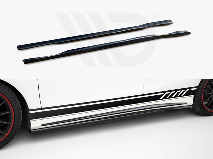 Side Skirts Diffusers Mercedes-Benz CLA AMG-Line C117 - Maxton Design