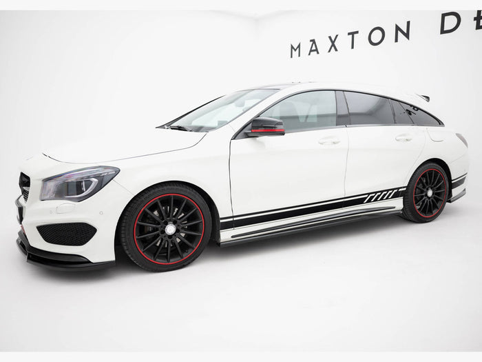 Side Skirts Diffusers Mercedes-Benz CLA AMG-Line C117 - Maxton Design