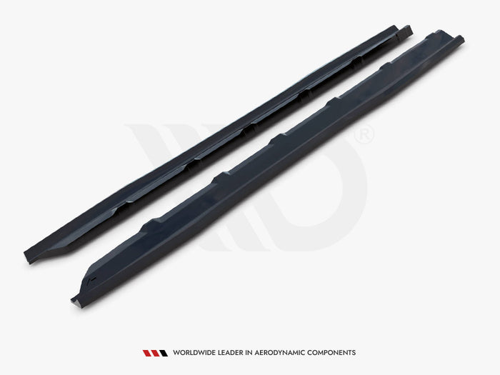 Side Skirts Diffusers Mercedes-Benz GLC Coupe AMG-Line C254 - Maxton Design