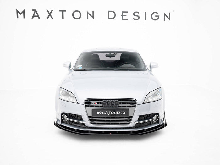 Maxton Design - Street PRO Front Splitter + Flaps Audi TT S / TT S