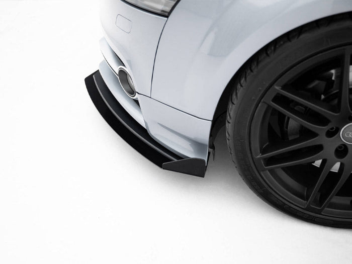 Maxton Design - Street PRO Front Splitter + Flaps Audi TT S / TT S-Line 8J Facelift