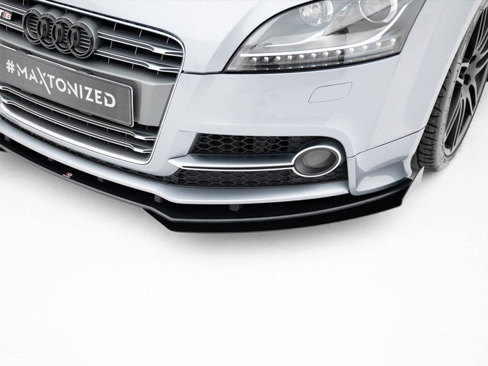 Maxton Design - Street PRO Front Splitter + Flaps Audi TT S / TT S-Line 8J Facelift