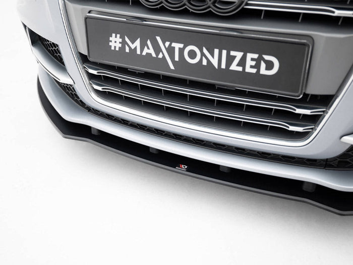 Maxton Design - Street PRO Front Splitter Audi TT S / TT S-Line 8J Facelift