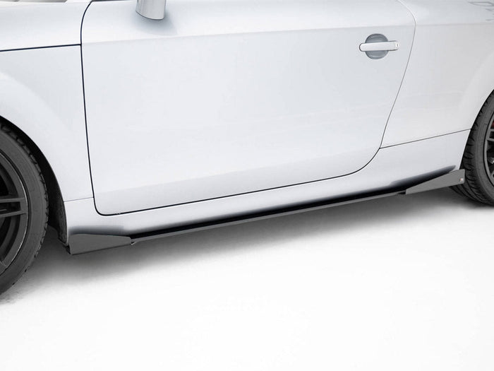 Maxton Design - Street PRO Side Skirts Diffusers + Flaps Audi TT S / TT S-Line 8J Facelift