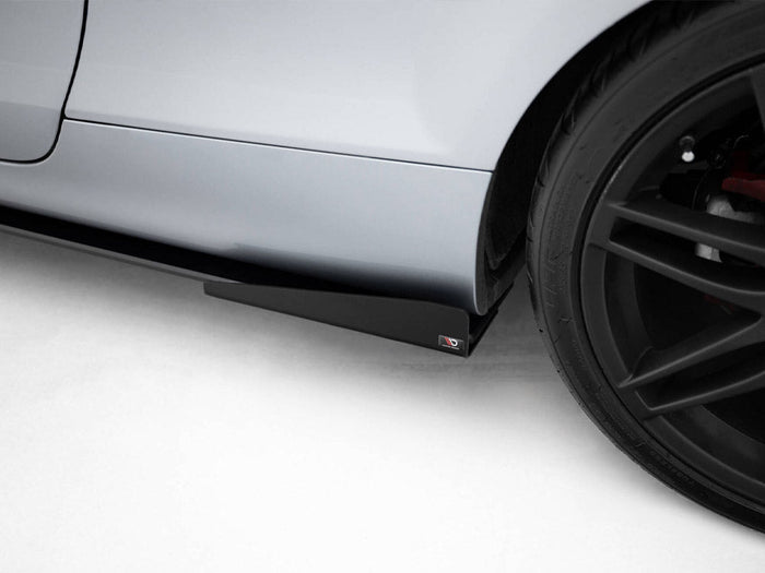 Maxton Design - Street PRO Side Skirts Diffusers + Flaps Audi TT S / TT S-Line 8J Facelift
