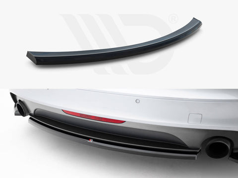 Audi TT S-Line 8J Facelift Central Rear Splitter - Maxton Design