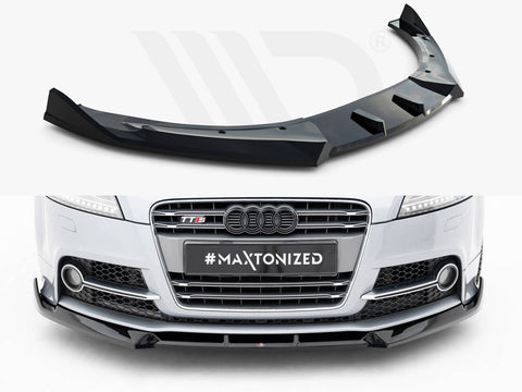 Audi TT S / TT S-Line 8J Facelift Front Splitter V.3 - Maxton Design