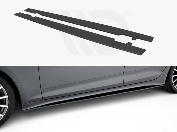 Maxton Design - Street PRO Side Skirts Diffusers Audi A5 Sportback F5 / B9 Facelift