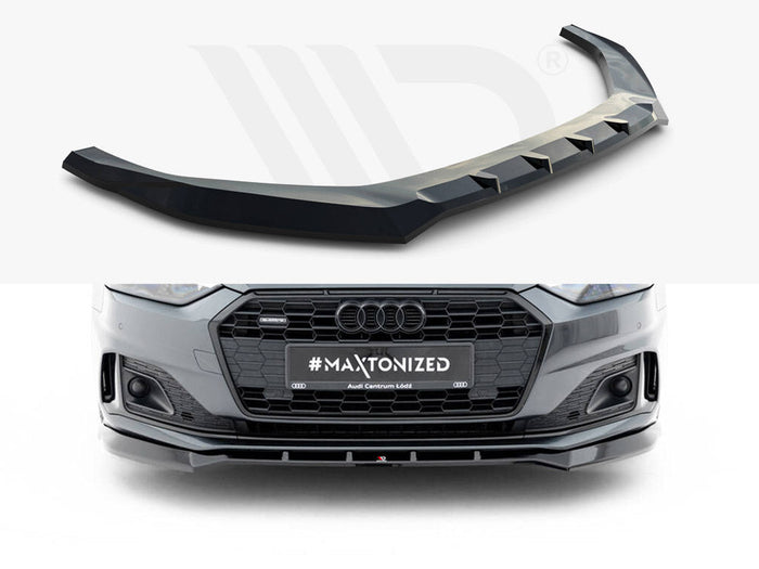 Maxton Design - Front Splitter V.2 Audi A5 F5 / B9 Facelift