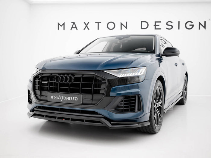 Audi Q8 Mk1 Front Splitter - Maxton Design