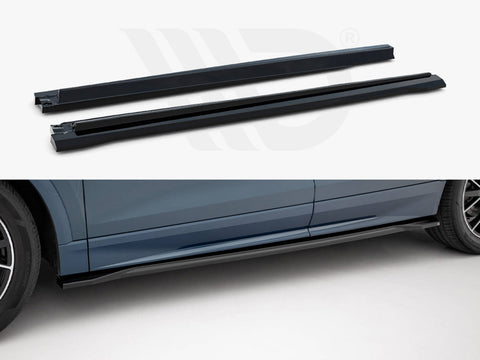 Audi Q8 Mk1 Side Skirts Diffusers - Maxton Design
