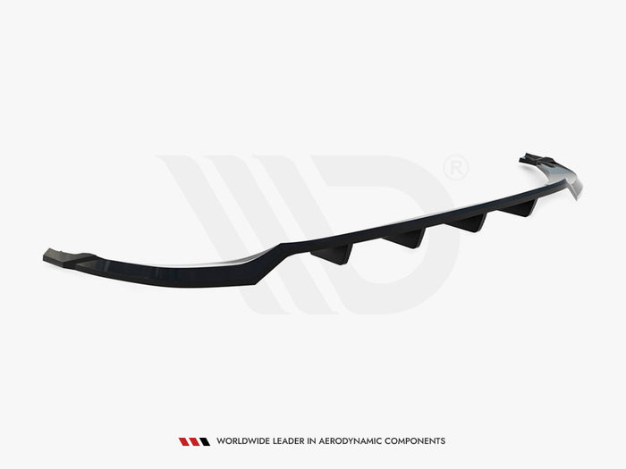 Audi Q8 Mk1 Rear Splitter (Vertical Bars) - Maxton Design