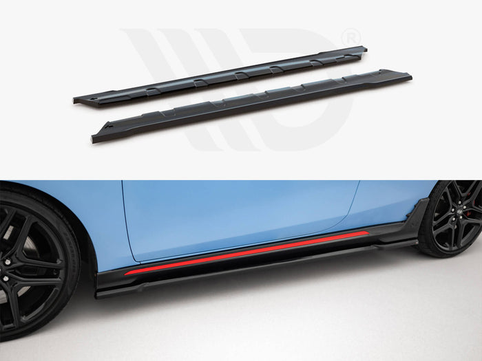 Hyundai Veloster N Mk2 Side Skirts Diffusers - Maxton Design