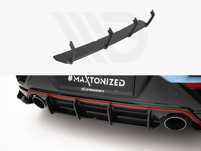 Maxton Design - Street PRO Rear Diffuser Hyundai Veloster N Mk2