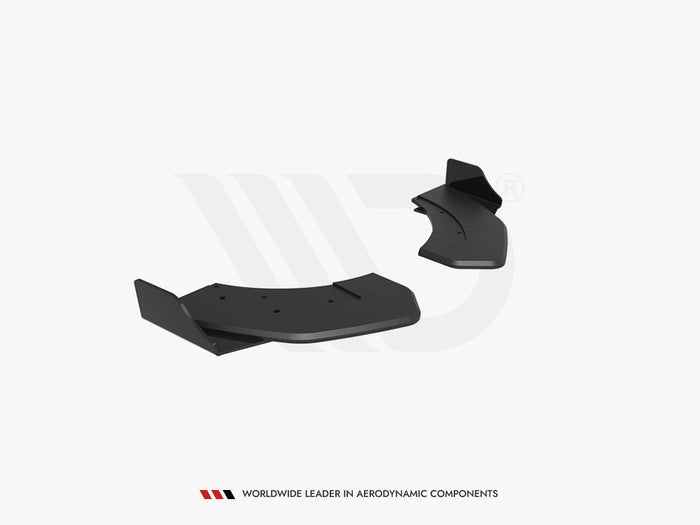 Maxton Design - Street Pro Rear Side Splitters + Flaps Hyundai Veloster N Mk2