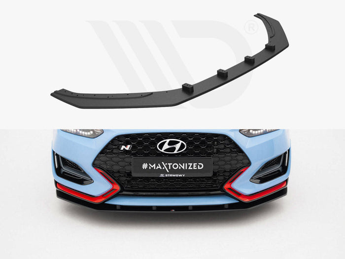 Maxton Design - Street PRO Front Splitter Hyundai Veloster N Mk2