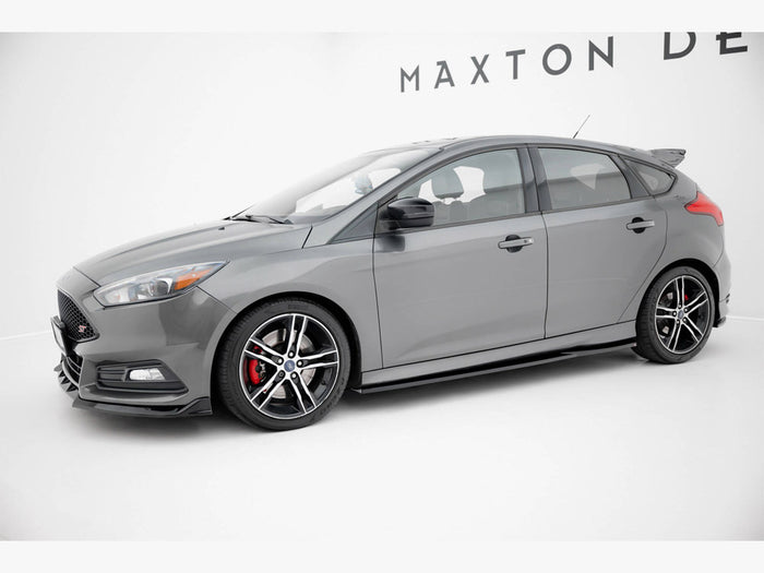 Ford Focus ST Mk3 Side Skirts Diffusers V.3 - Maxton Design