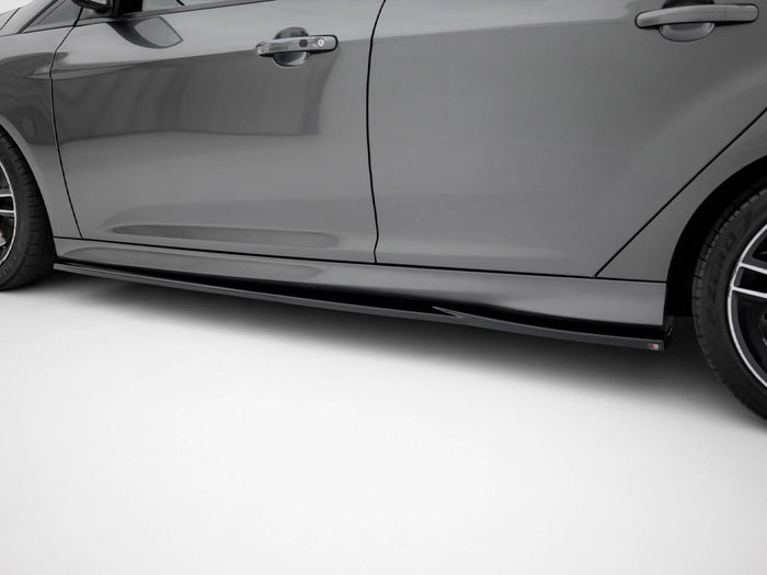 Ford Focus ST Mk3 Side Skirts Diffusers V.3 - Maxton Design