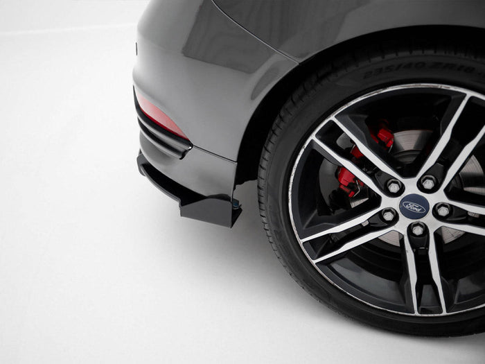 Maxton Design - Street PRO Rear Diffuser + Flaps Ford Focus ST Mk3 Facelift