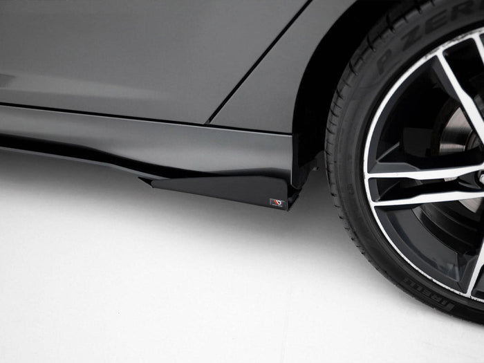 Maxton Design - Street PRO Side Skirts Diffusers + Flaps Ford Focus ST Mk3