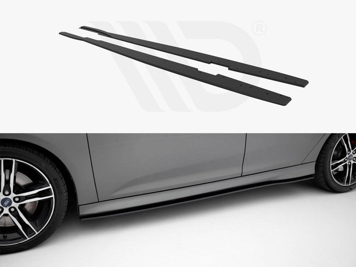 Maxton Design - Street PRO Side Skirts Diffusers Ford Focus ST Mk3