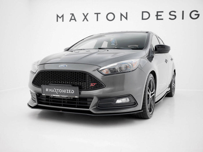 Maxton Design - Street PRO Front Splitter Ford Focus ST Mk3 Facelift