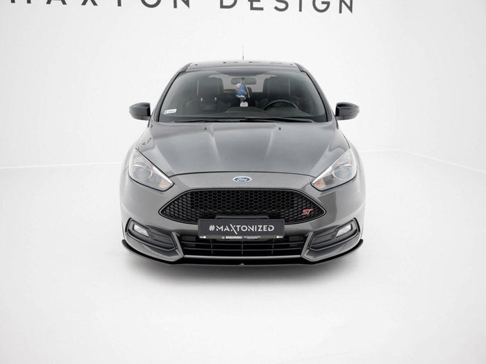 Maxton Design - Street PRO Front Splitter Ford Focus ST Mk3 Facelift