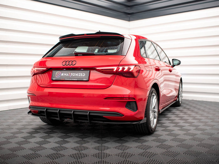 Audi A3 Sportback 8Y Rear Side Flaps - Maxton Design