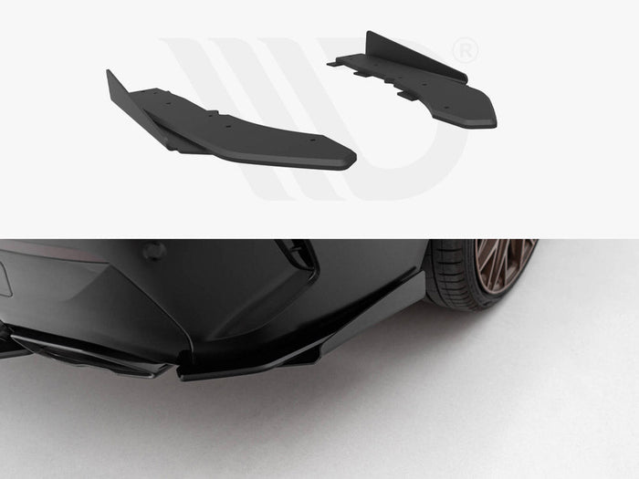 Maxton Design - Street Pro Rear Side Splitters + Flaps BMW M440i G22 / G23