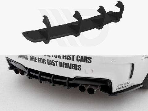 Maxton Design - Street PRO Rear Diffuser BMW 1 M Coupe E82