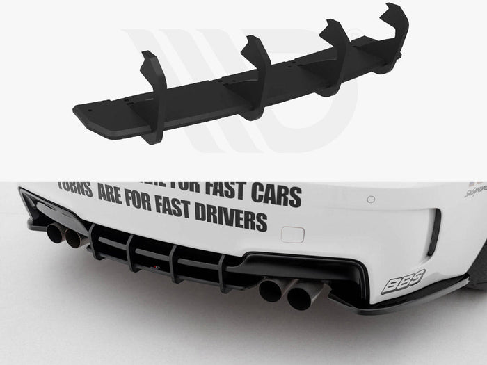 Maxton Design - Street PRO Rear Diffuser BMW 1 M Coupe E82